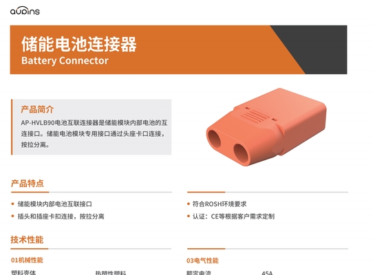 电池包连接器AP-HVLB90系列