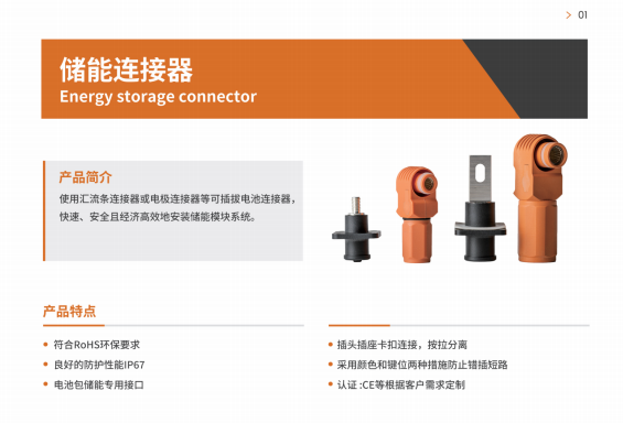 快插系列储能连接器AP-HVCN系列