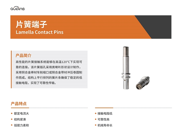 片簧结构端子