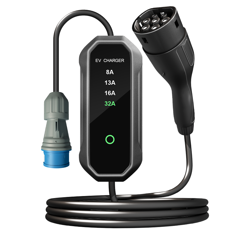 3.5KW欧标便携式电动汽车充电器